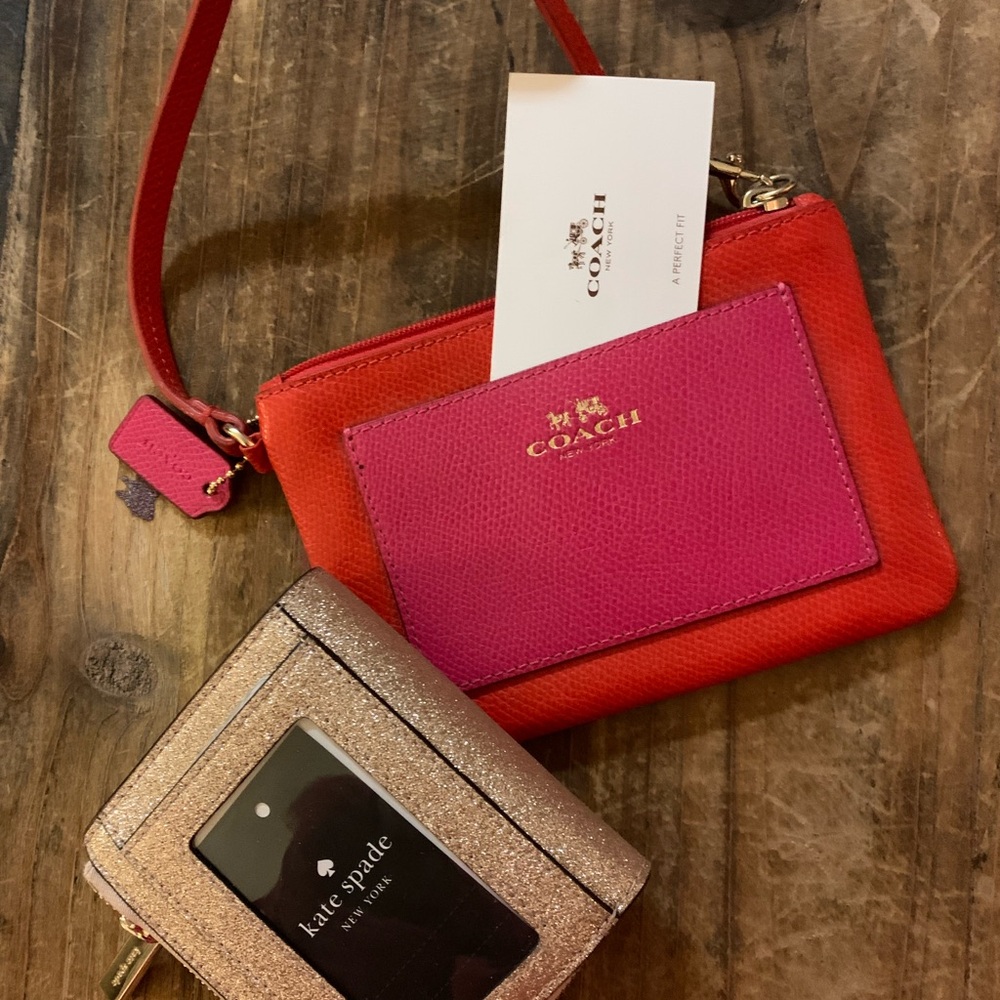 TWO new designer wallets